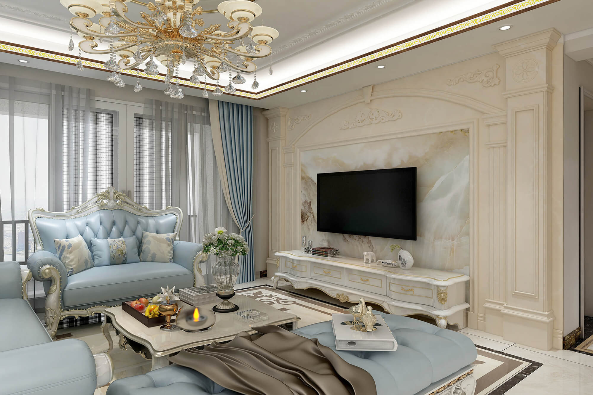 萊茵湖畔130m&sup2;歐式風格案例